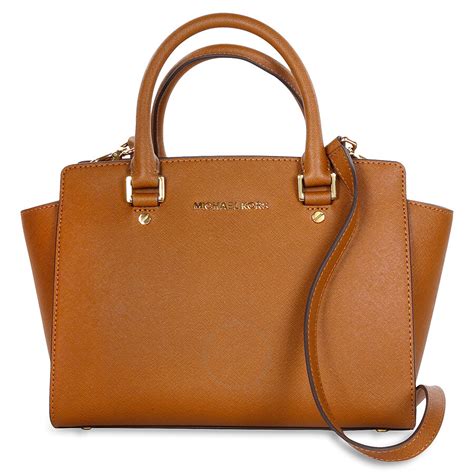 michael kors selma satchel macys|Michael Kors saffiano satchel.